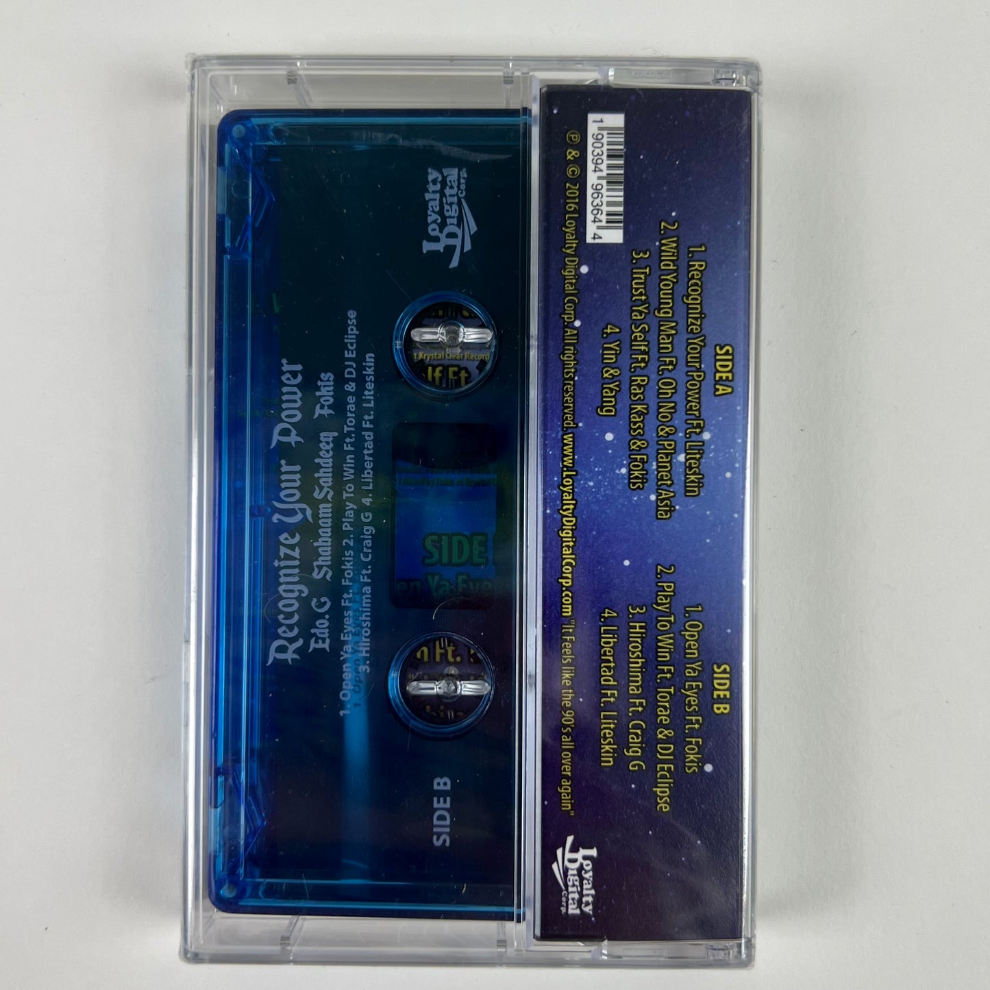 Shabaam Sahdeeq - ED O.G. - Fokis - Recognize Your Power Cassette - SEALED
