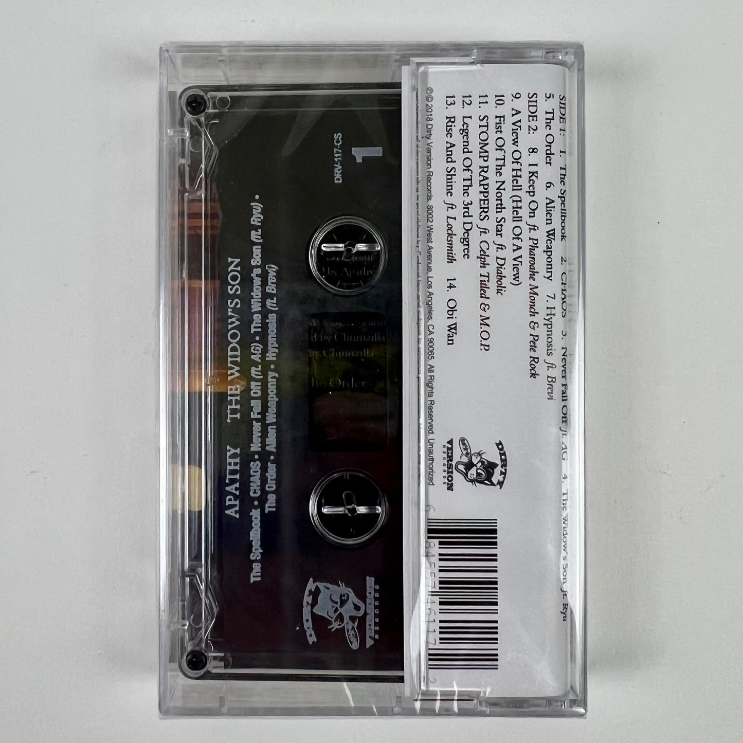 Apathy - The Widows Son Cassette