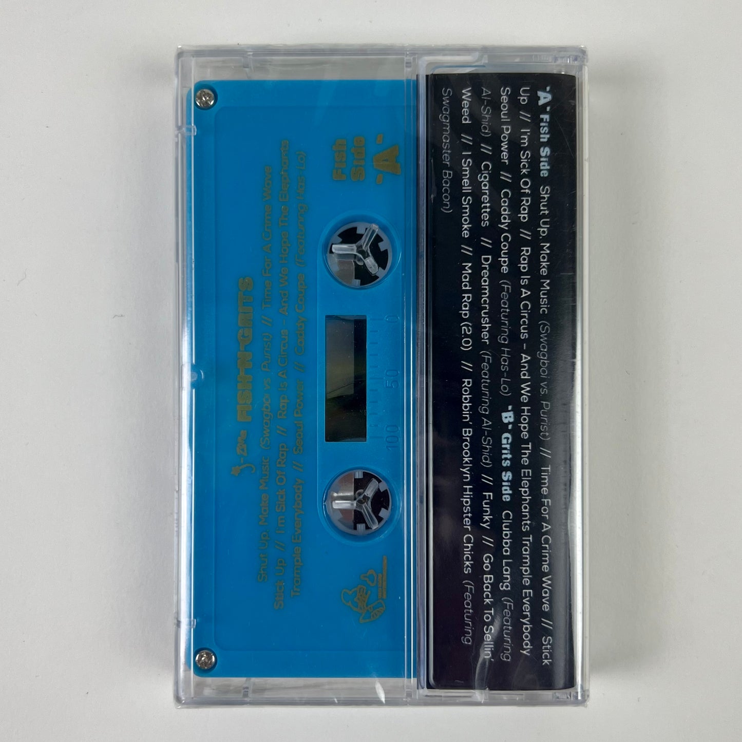 J-ZONE Fish-N-Grits SEALED CASSETTE OPAQUE BLUE
