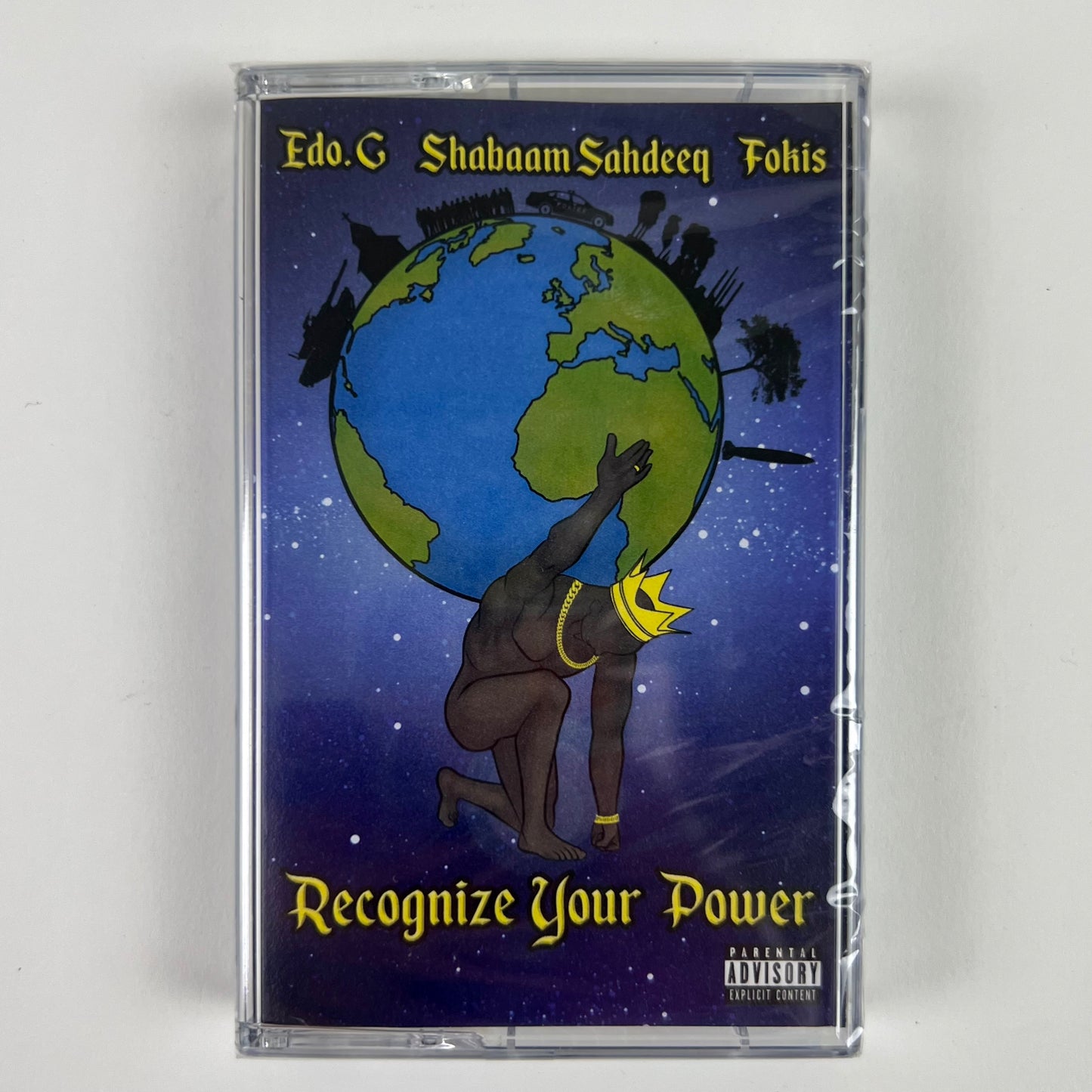 Shabaam Sahdeeq - ED O.G. - Fokis - Recognize Your Power Cassette - SEALED