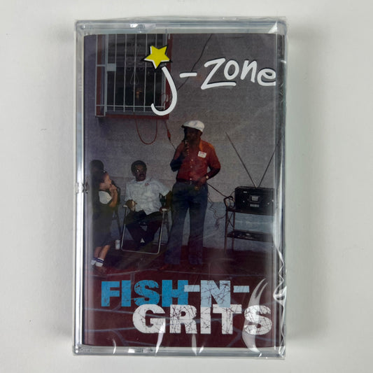 J-ZONE Fish-N-Grits SEALED CASSETTE OPAQUE BLUE
