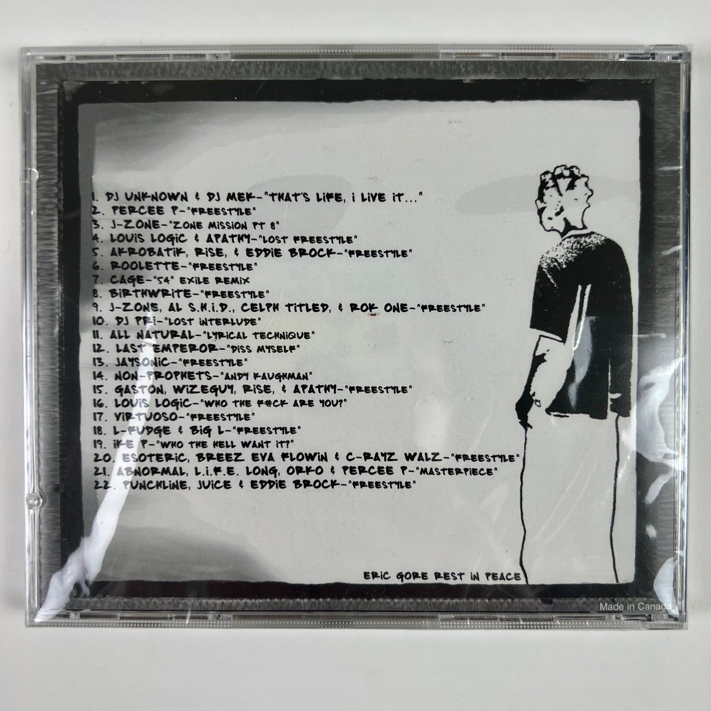 DJ Unknown & DJ Mekalek - Brothers On The Slide "The Lost Freestyle Sessions"- Original CD (Copy)